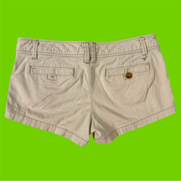 American Eagle Y2K Khaki Shorts - Picture 2 of 7